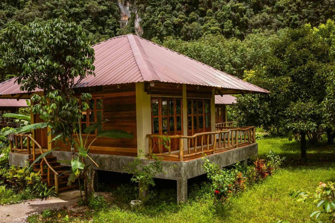 Monkey Mansion - Jungalows & Tours Khao Sok National Park Esterno foto