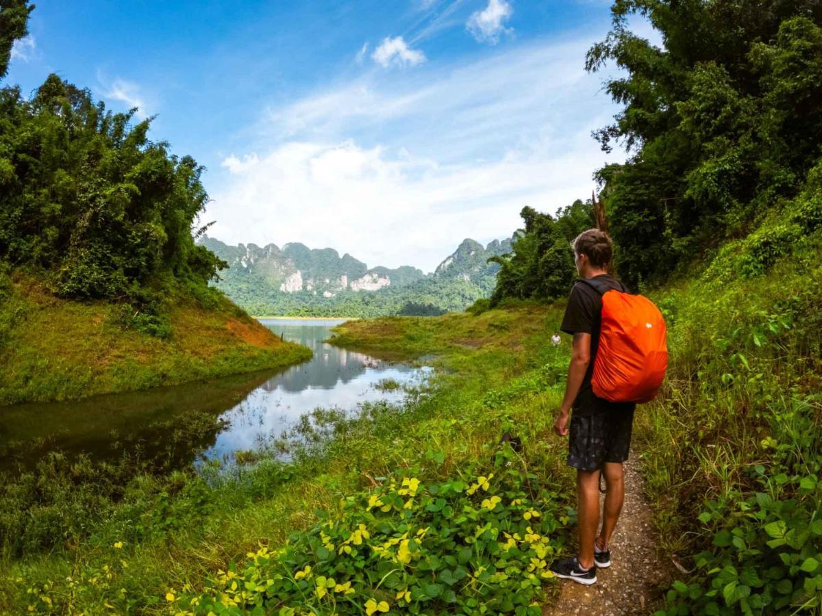 Monkey Mansion - Jungalows & Tours Khao Sok National Park Esterno foto